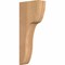 Ekena Millwork Carmel Smooth Corbel, Western Red Cedar, 3 1/2"W x 8"D x 20"H COR04X08X20CAR00SWR - alternate 1